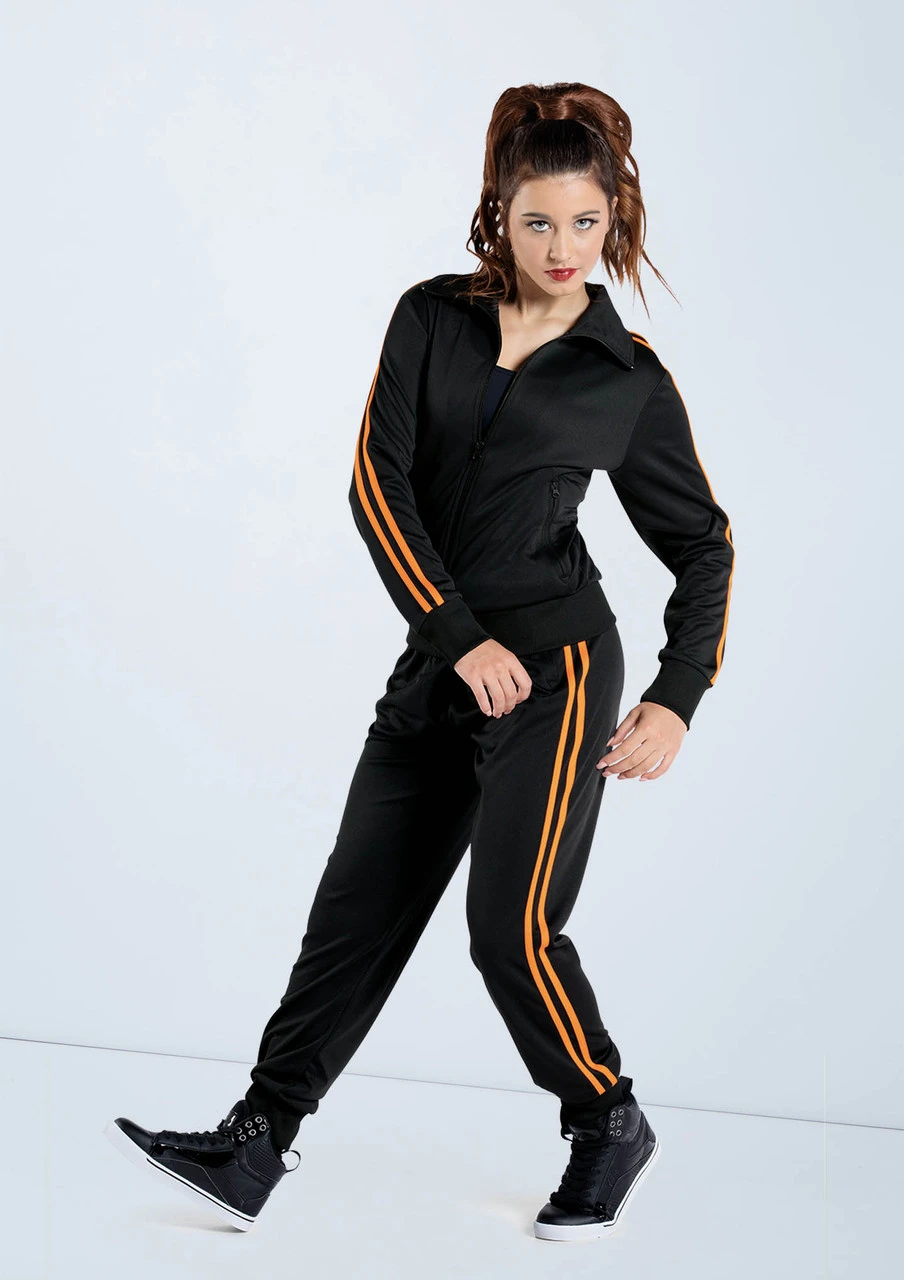 Weissman Stripe Sleeve Track Jacket - Image 6