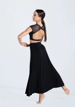 Weissman Matte Jersey Maxi Skirt
