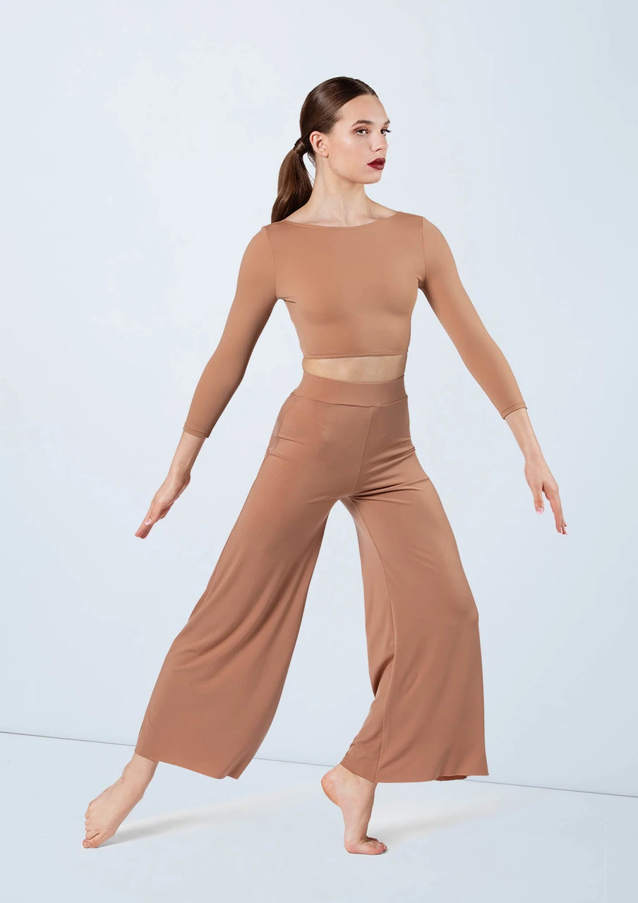 Weissman Boat Neck Crop Top - Image 3