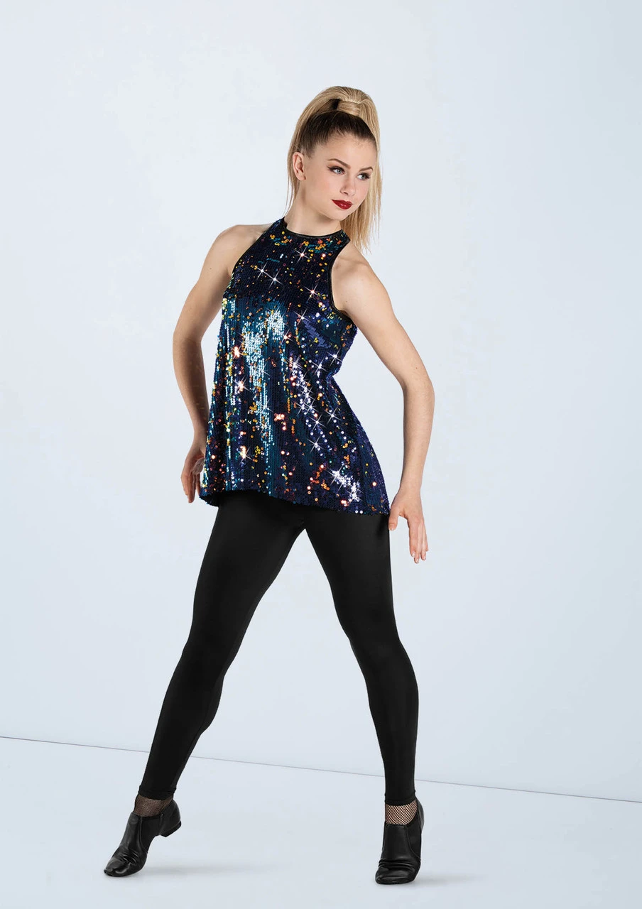 Weissman Ultra Sparkle Flyaway Tank Top - Image 5