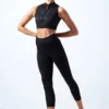 Bloch Rayna Zip Front Crop Top