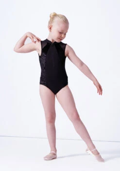 Bloch Girls Madinsson Zip Front Tank Leotard