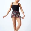 Move Dance Floral Wrap Dance Skirt - Navy