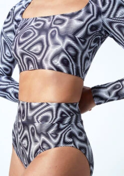 Move Dance Luna High Waisted Brief - Dimensions