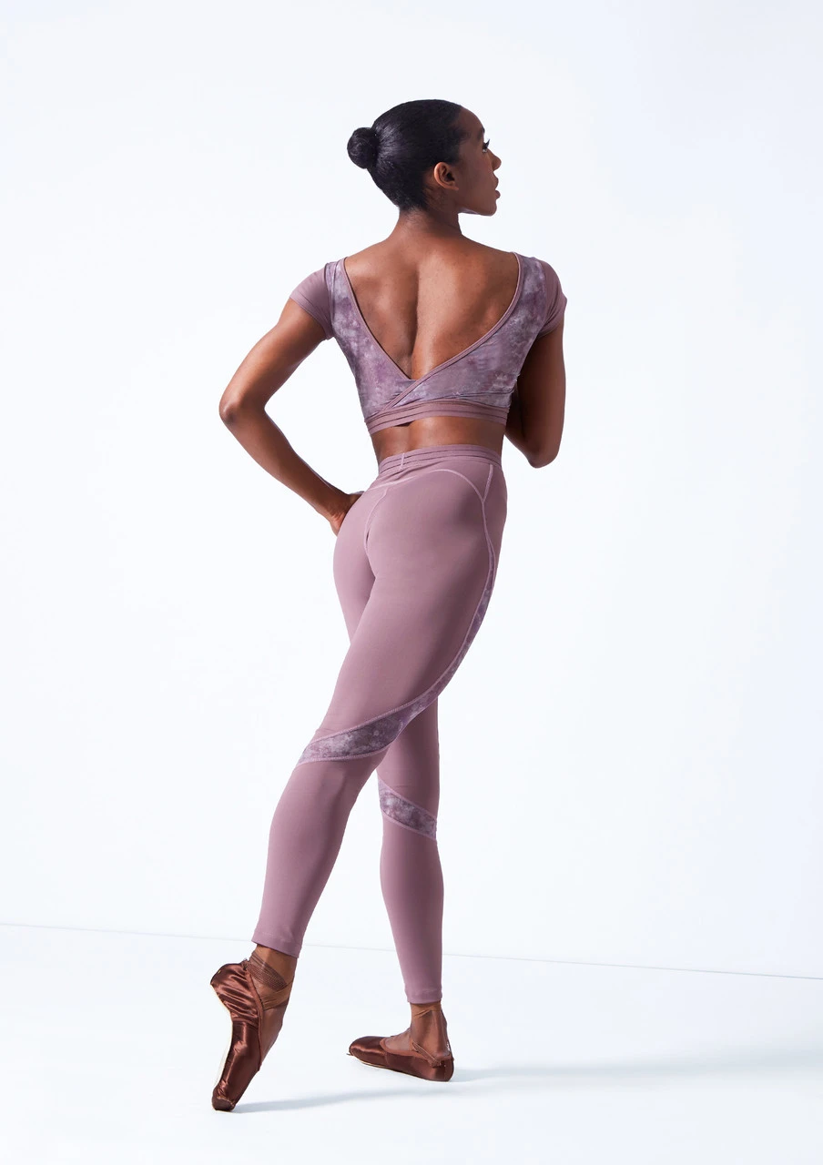 Move Dance Zorya Cap Sleeve Crop Top - Image 6