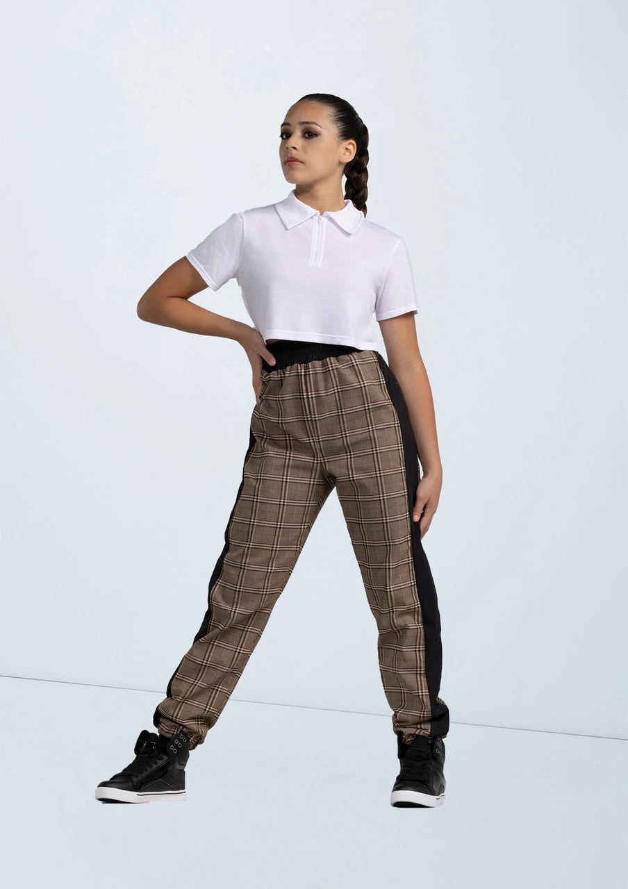 Weissman Plaid Jogger Pants - Image 2